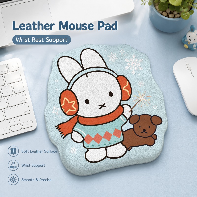 Leather Desk Pad - Tappetino per Mouse in Pelle Anime