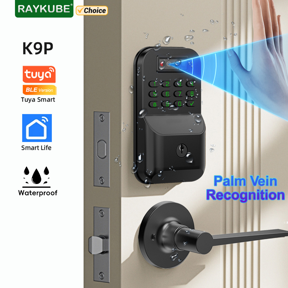Letter Opener Brass - RAYKUBE K9P Impermeabile Tuya Bluetooth Palm
