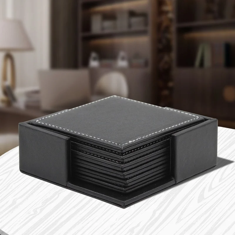 6 pezzi/set sottobicchieri in  - Leather Desk Pad recensione e prezzo