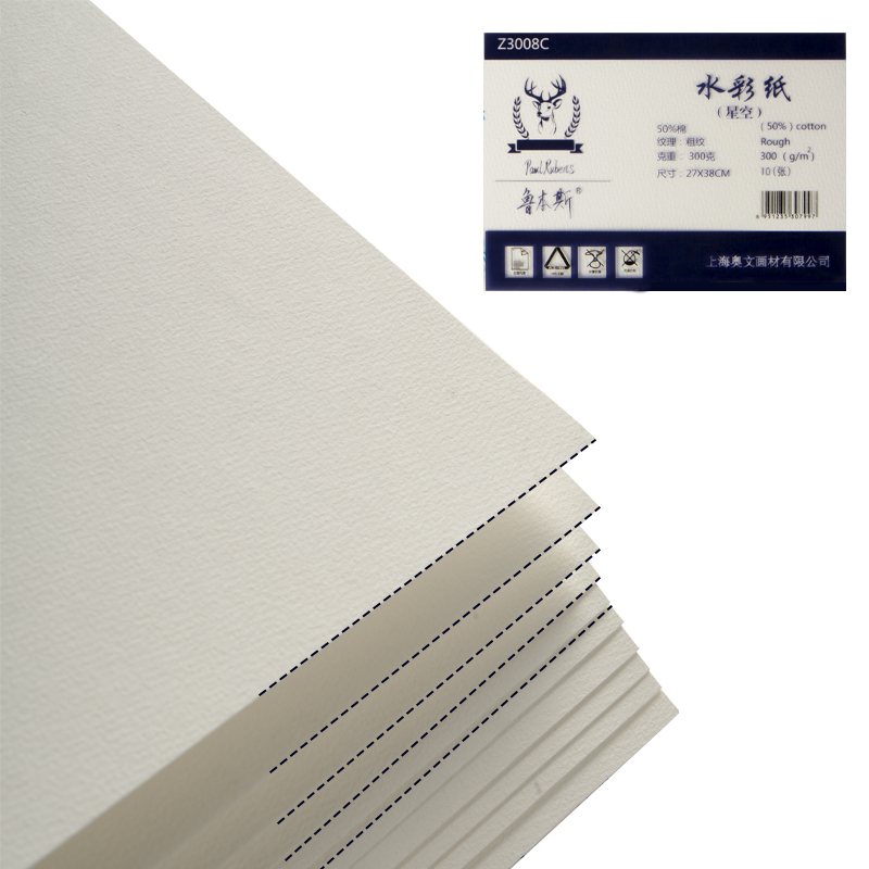 Paul Rubens Carta per acquerel - Ink Blotter Paper recensione e prezzo