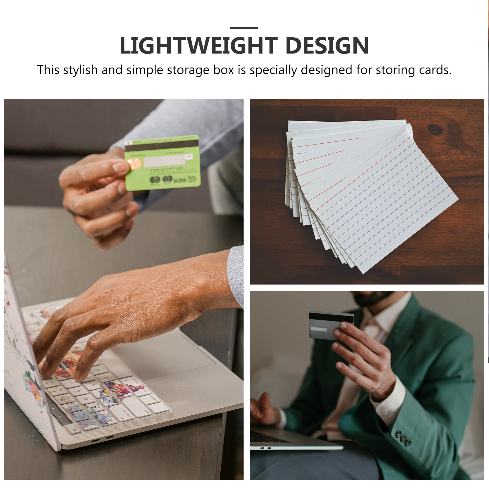 4 Pezzi Porta Carte di Indiciz - Index Card Holder recensione e prezzo