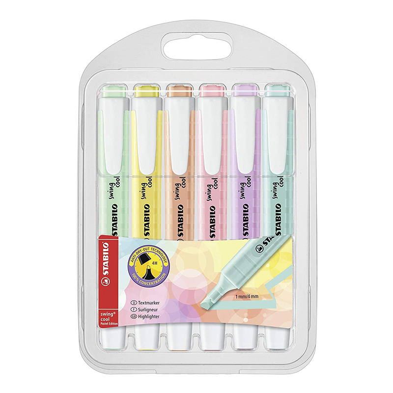 Evidenziatore pastello STABILO - Stabilo Marker Swing Cool recensione e prezzo